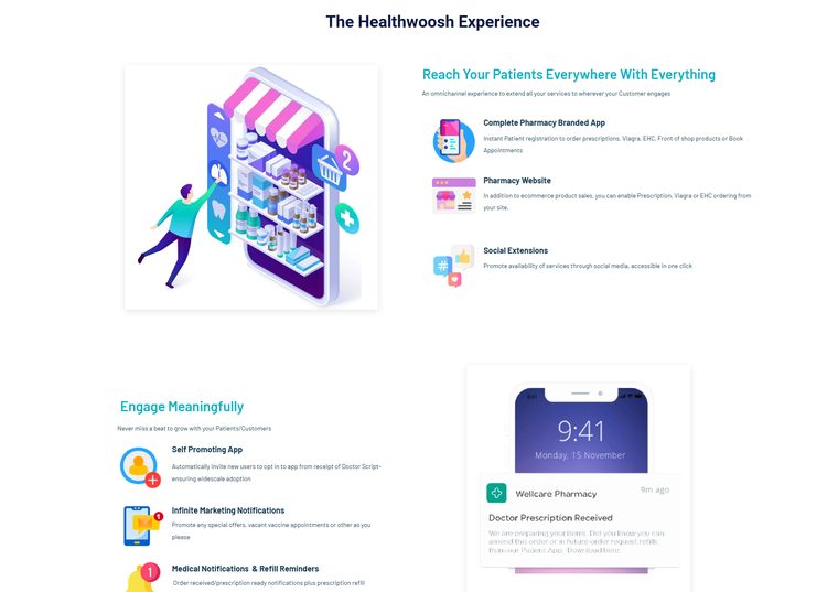HealthWoosh — omnichannel pharmacy platform